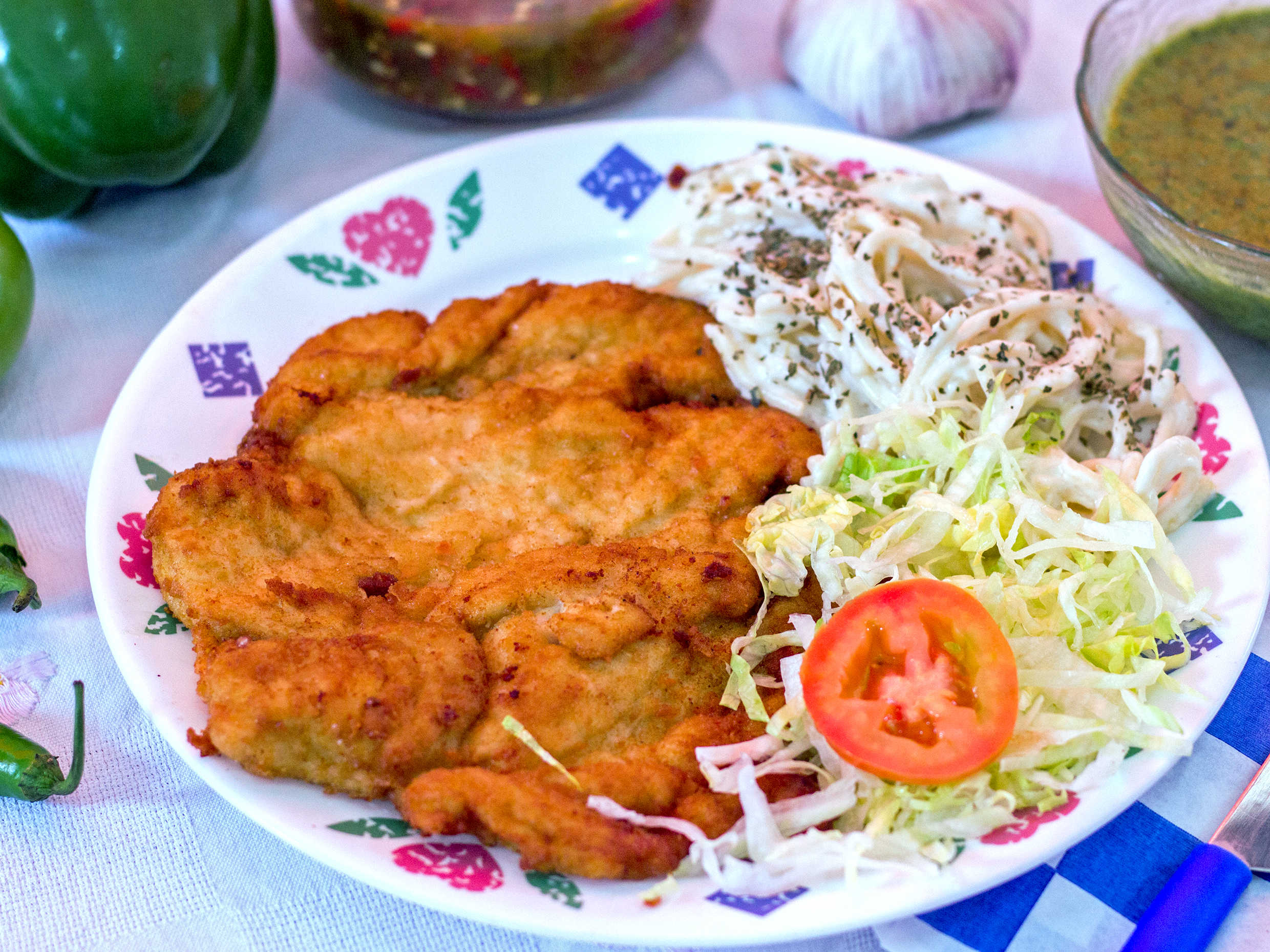 Pechuga de Pollo Empanizada