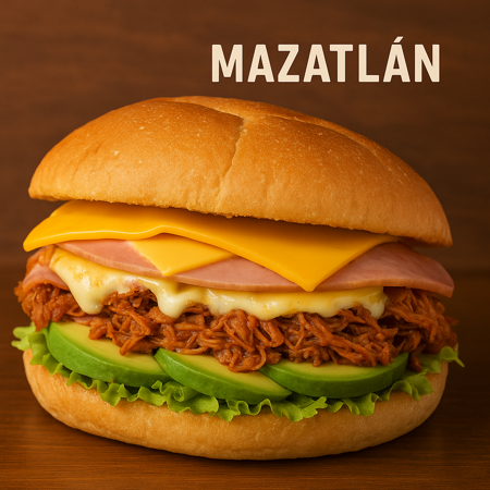 TORTA MAZATLAN+ PAPAS+COCA COLA DE 600ML