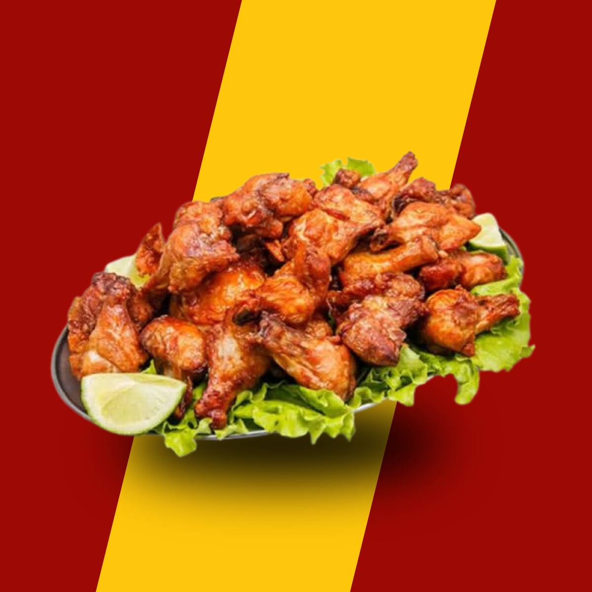 Porção de frango a passarinho tamanho unico com porções de 1,2kg, antes do momento da fritura após a fritura o tamanho deve diminuir consideravelmente!
Uma das porções mais vendidas da casa, crocante por fora, suculento por dentro com pedaços gerenosos de frango!
Serve até 2 pessoas