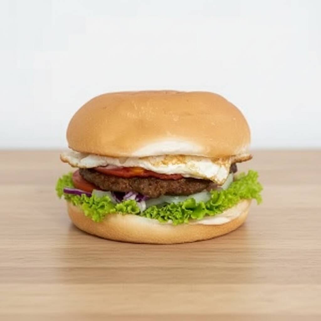 Pão Bola, Carne, Calabresa, Ovo, Queijo, Salada