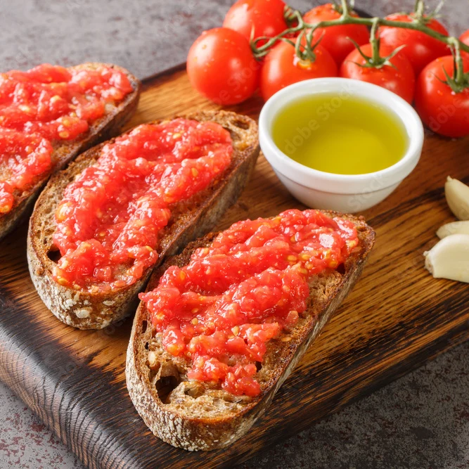 Pan con Tomate