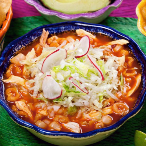Pozole Rojo (Pollo, Puerco, Mixto)