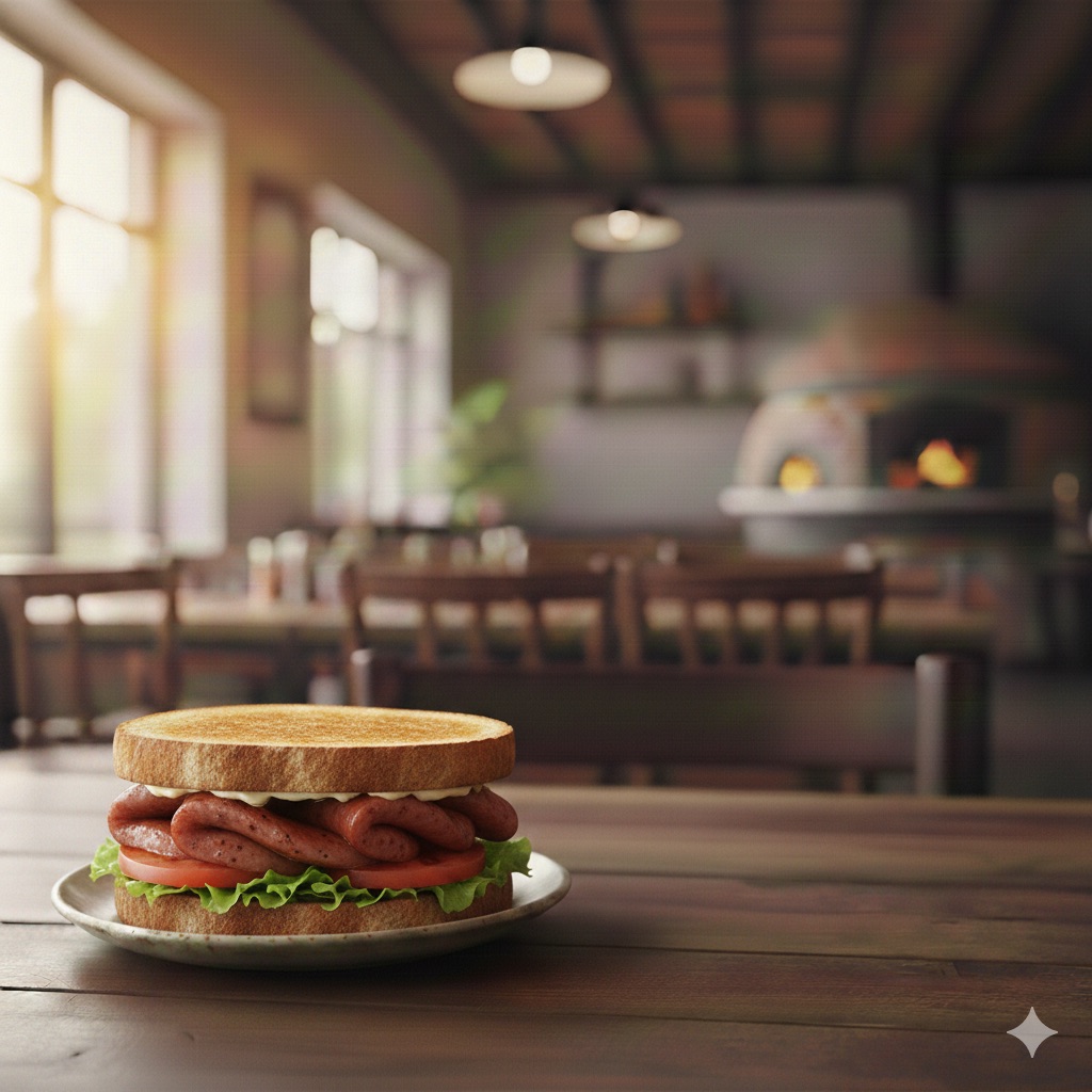 Sándwich Salchicha