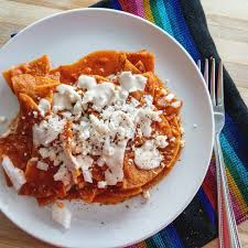 CHILAQUILES ROJOS SENCILLOS