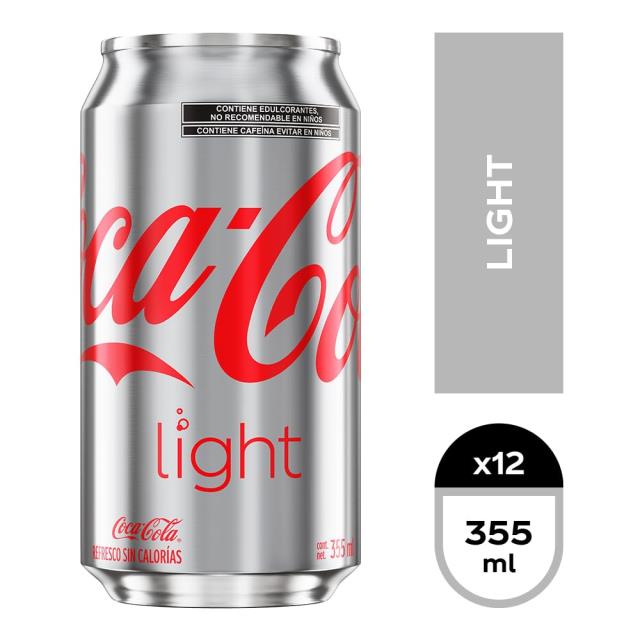 COCA COLA LIGHT LATA