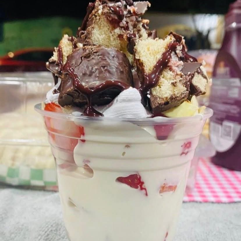 Fresas con gansito vaso #12