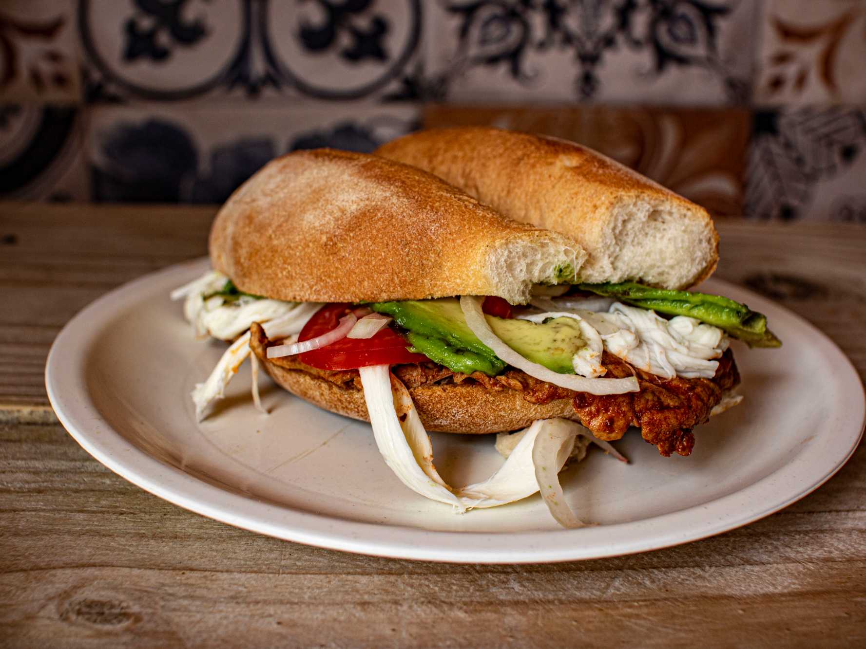 Torta de Pollo Enchilado.