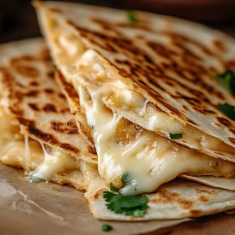 3 Quesadillas Jamon Y Queso + Agua Sabor 500