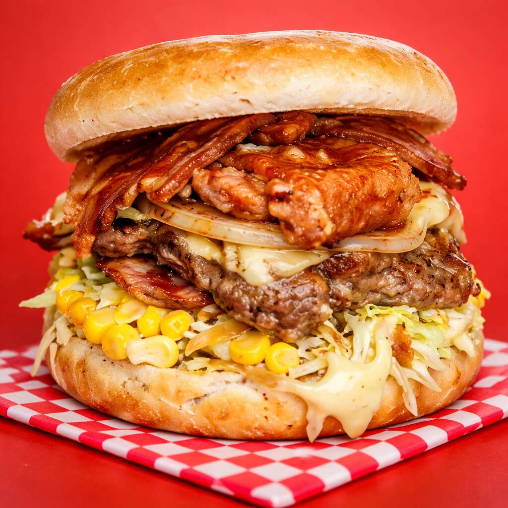 Hamburguesa Desgranada