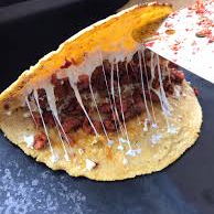 Quesadilla de Maiz con Pastor