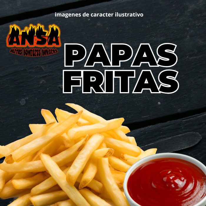 ORDEN PAPAS FRITAS