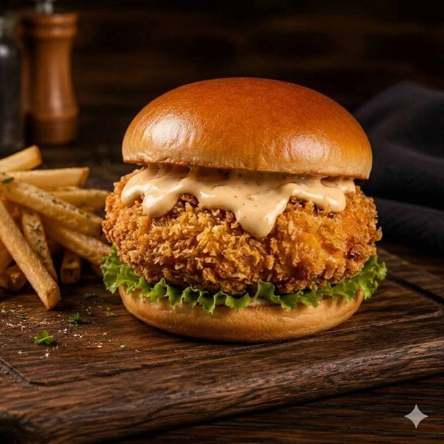 BURGER DE POLLO