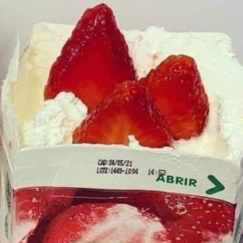 Fresas con Crema Congeladas