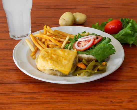 Hamburguesa sencilla