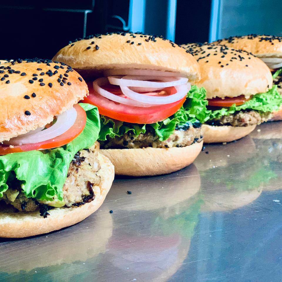 Hamburguesa Doble Carne con Papas