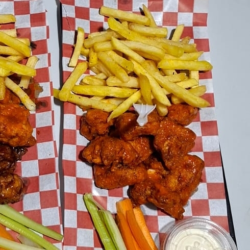 Orden de Boneles+papas fritas+coca-cola de 400ml