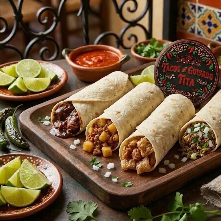 Combo 4 Tacos + 2 Aguas