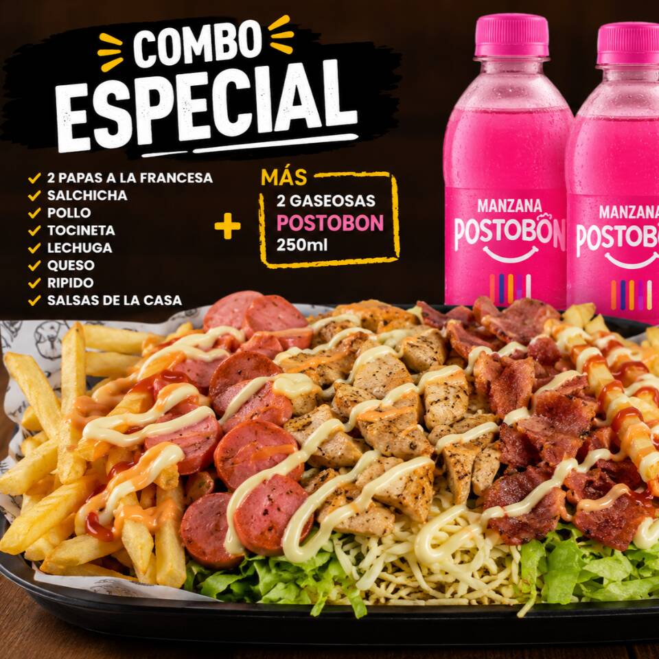 Super Combo de Papas para Dos!