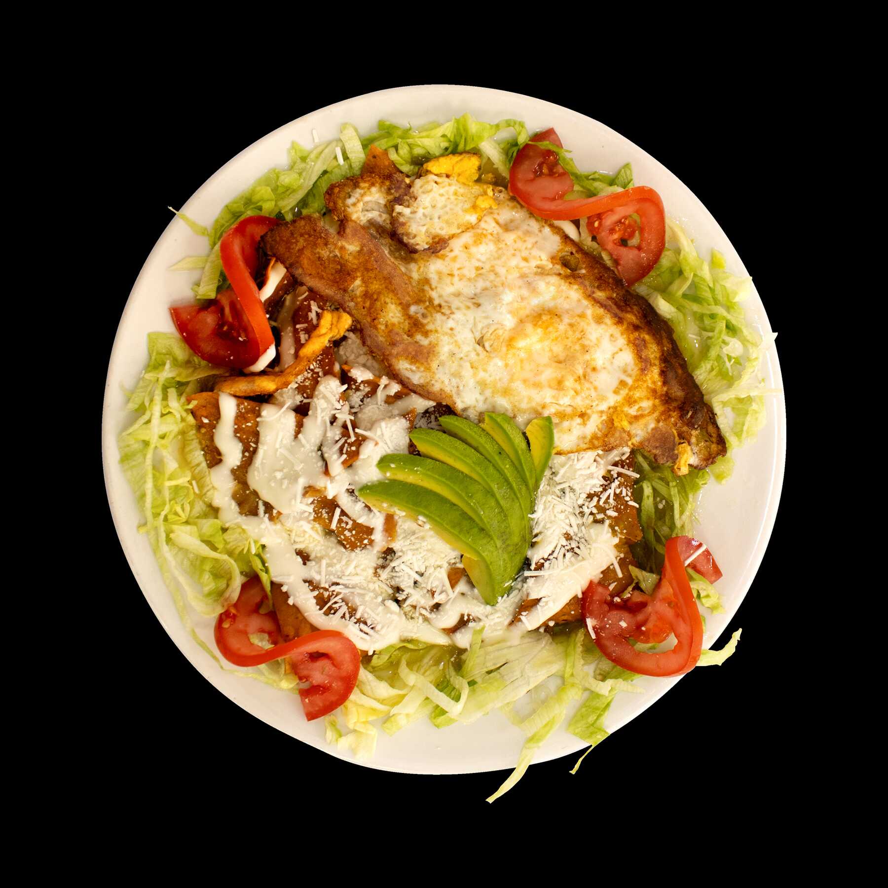Chilaquiles / Enchiladas con Huevo