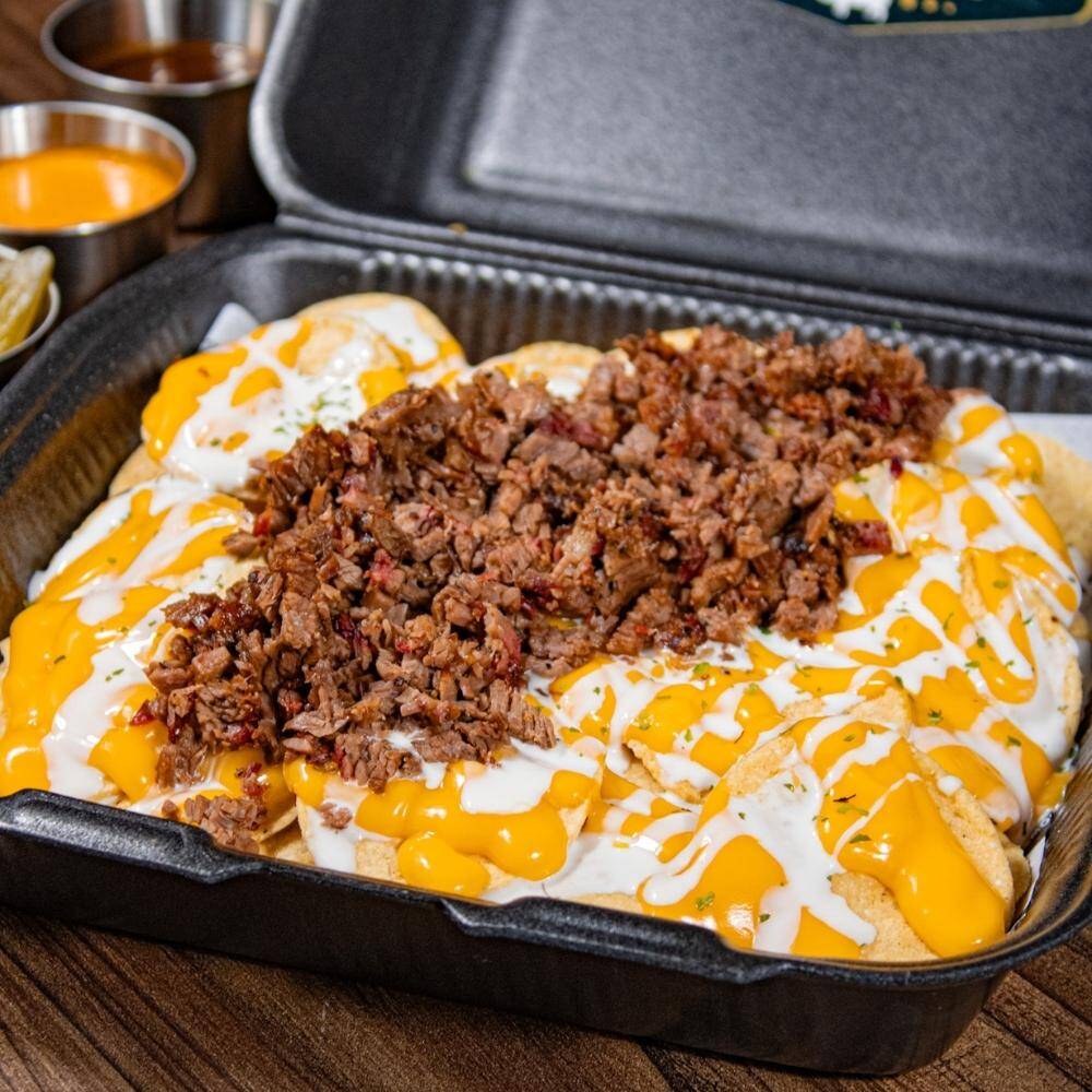 Nachos Brisket/ Pulled Pork