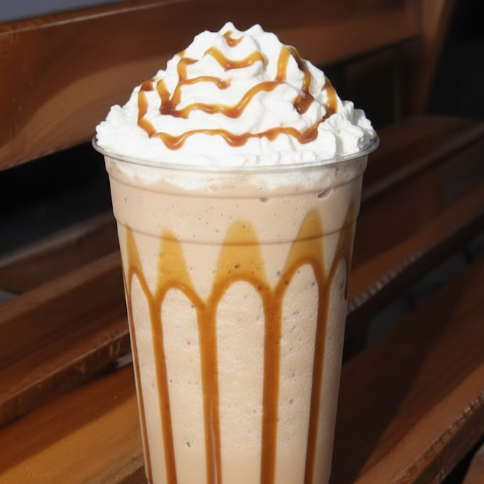 Frappe Caramel Macchiato