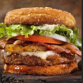 Hamburguesa Hawaiana
