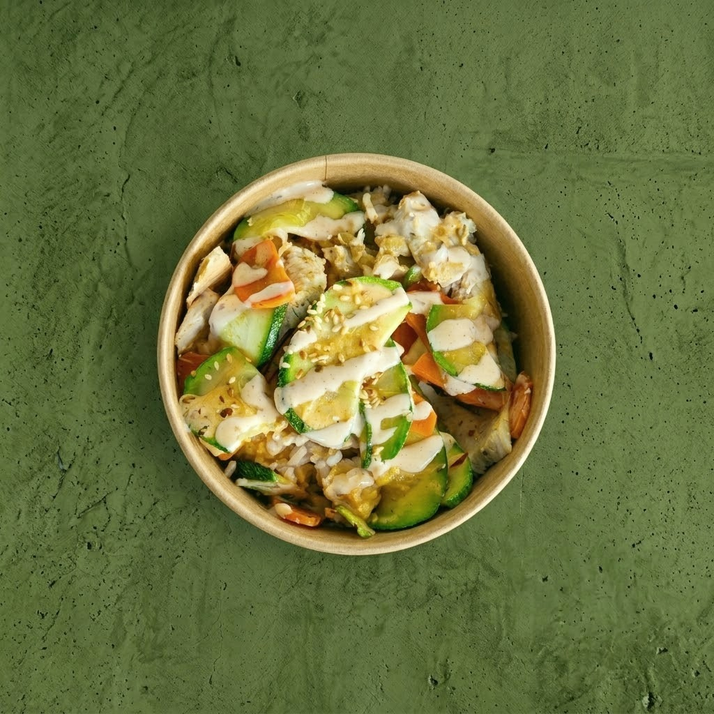 Tazón de Pechuga de Pollo