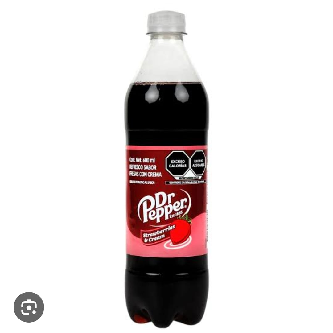 Dr Pepper Strawberry & Cream 600 ml