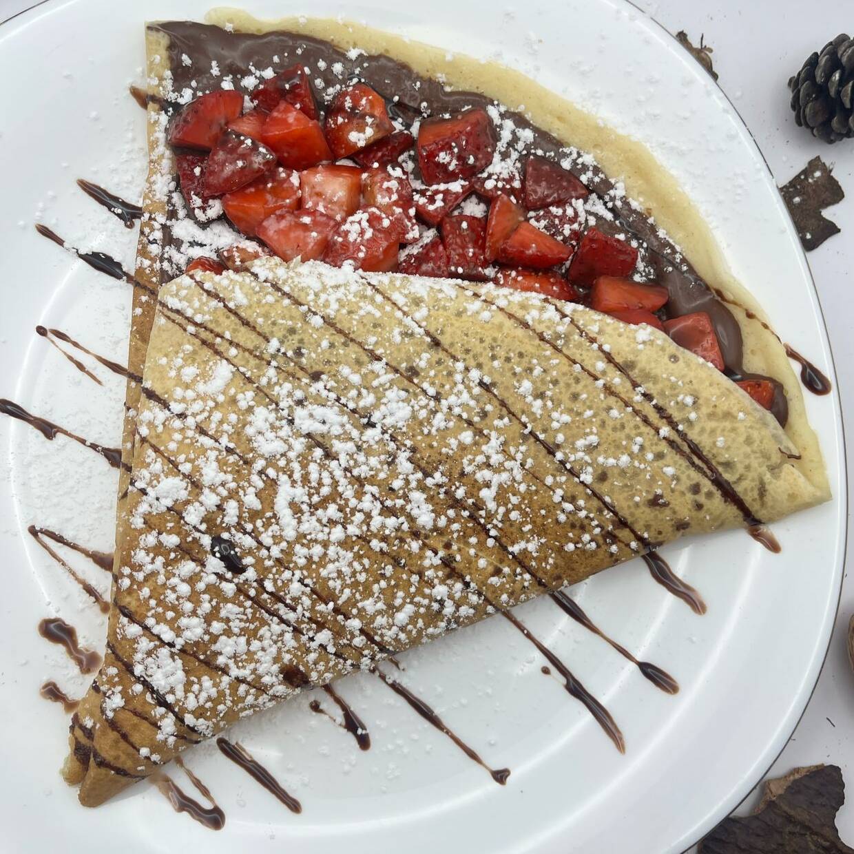 Crepa NUTELLA con Fresas