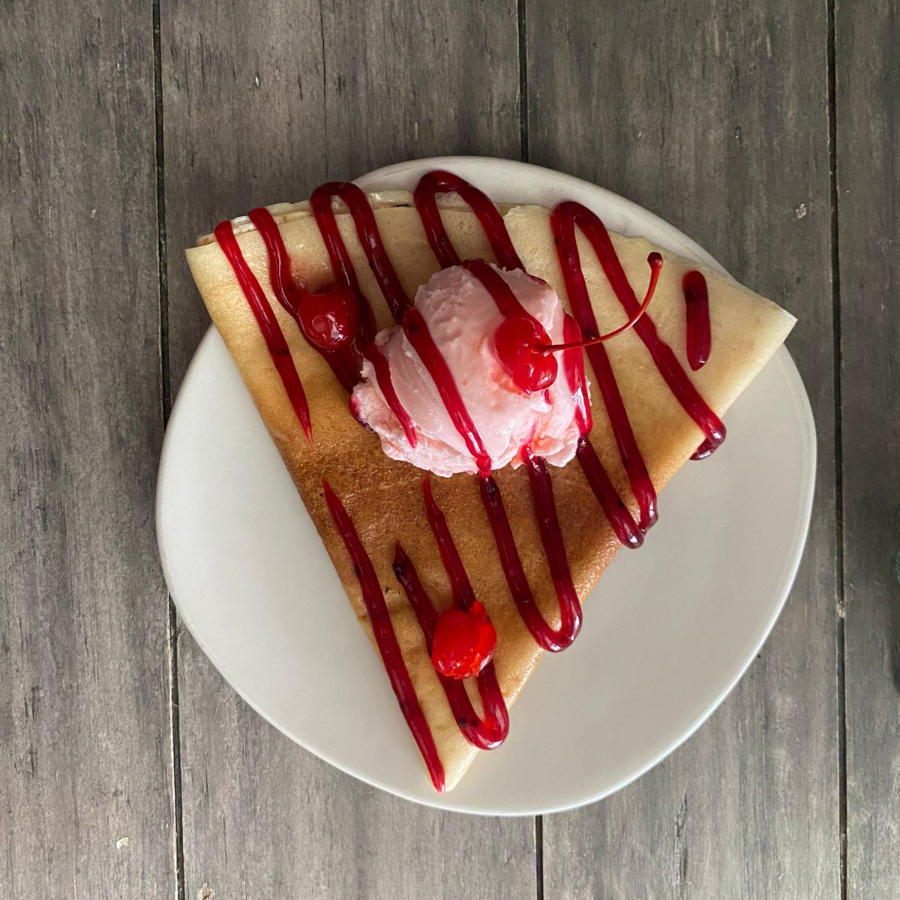 Crepa de Helado Fresa