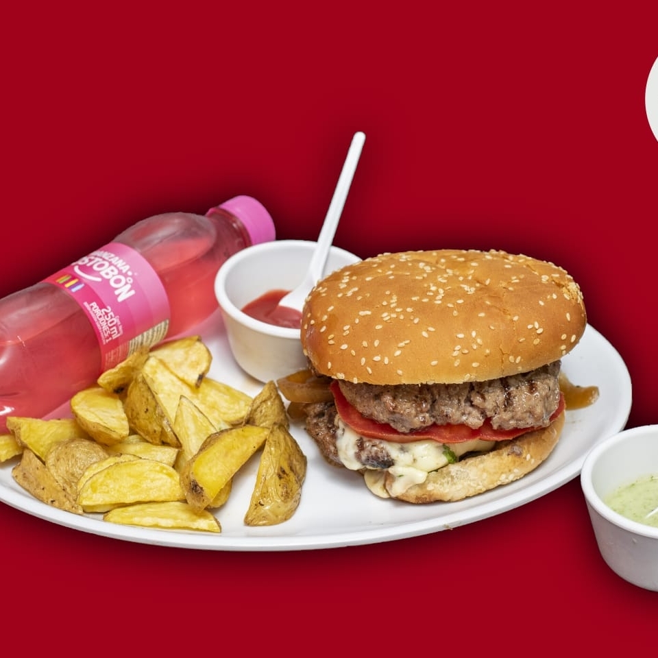 Hamburguesa mexicana 170 gms