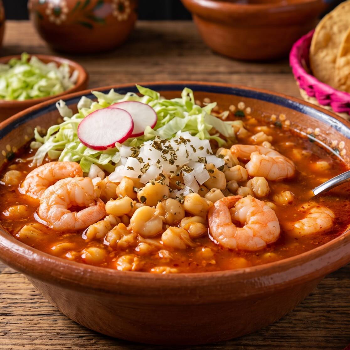 Pozole de Camarón