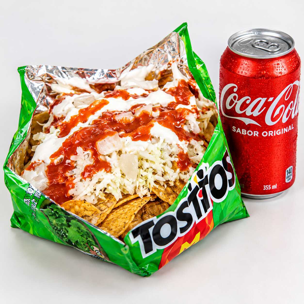 COMBO TOSTITOS CON COCA-COLA®