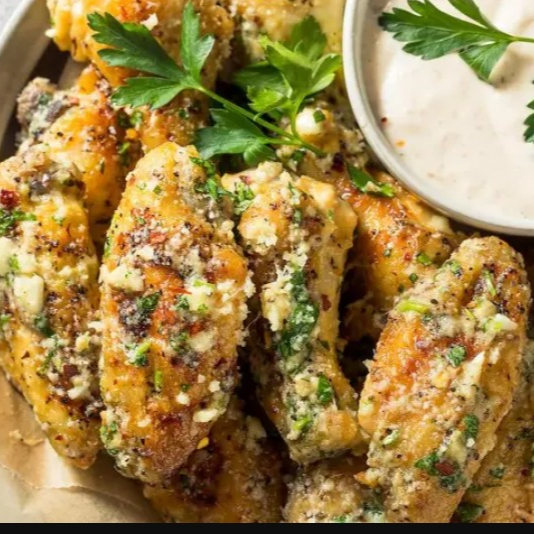 ALITAS PARMESANO