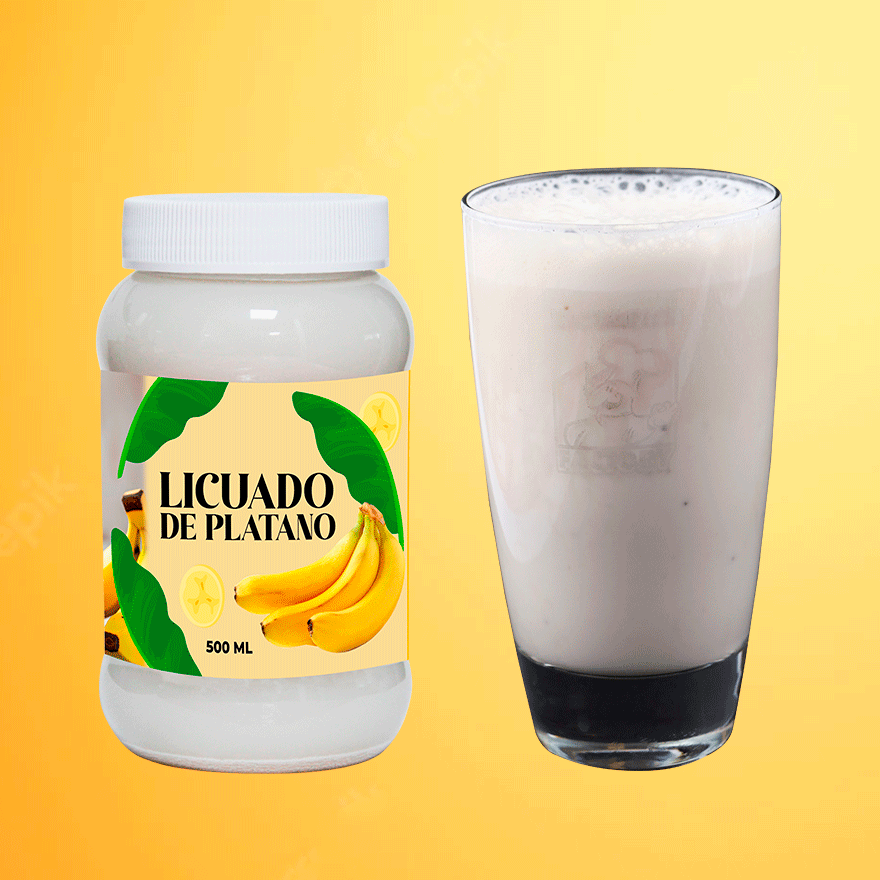 Licuado Platano 500 ml