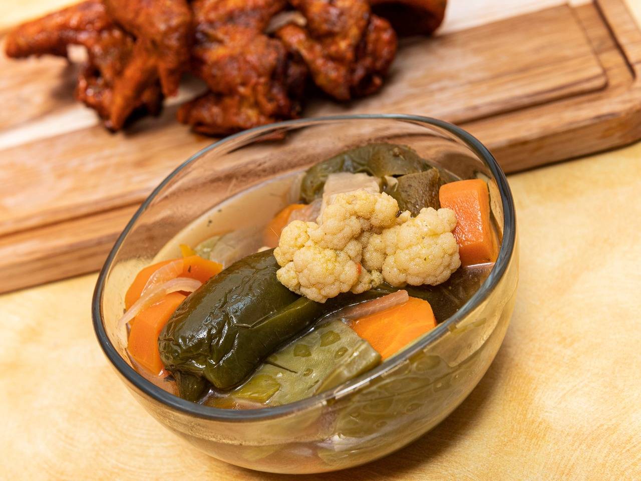 Chiles Caseros en Vinagre