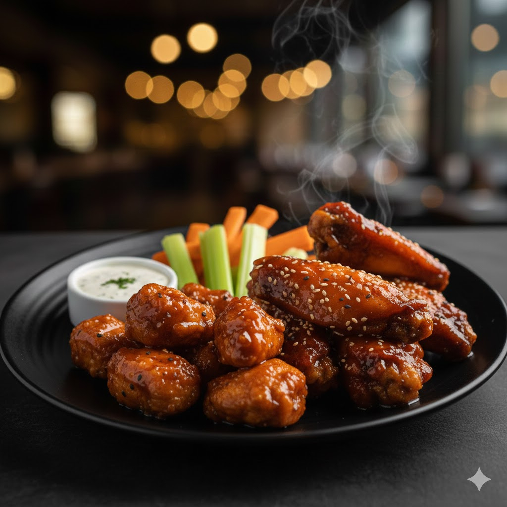 6 ALITAS Y 6 BONLESS