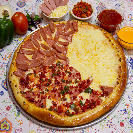 Arma tu Pizza de 3 ingredientes
