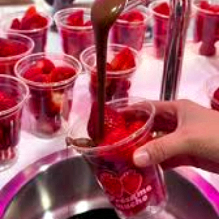 Agrega Chocolate Derretido como Topping