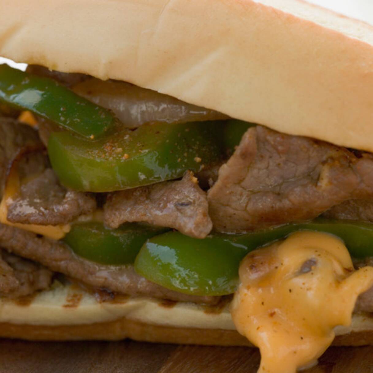 Philly Cheese Steak Burger en Combo