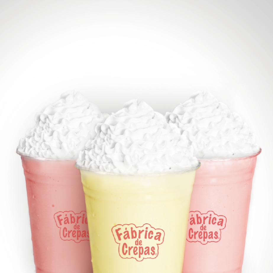 MALTEADA FRESA Y PLATANO