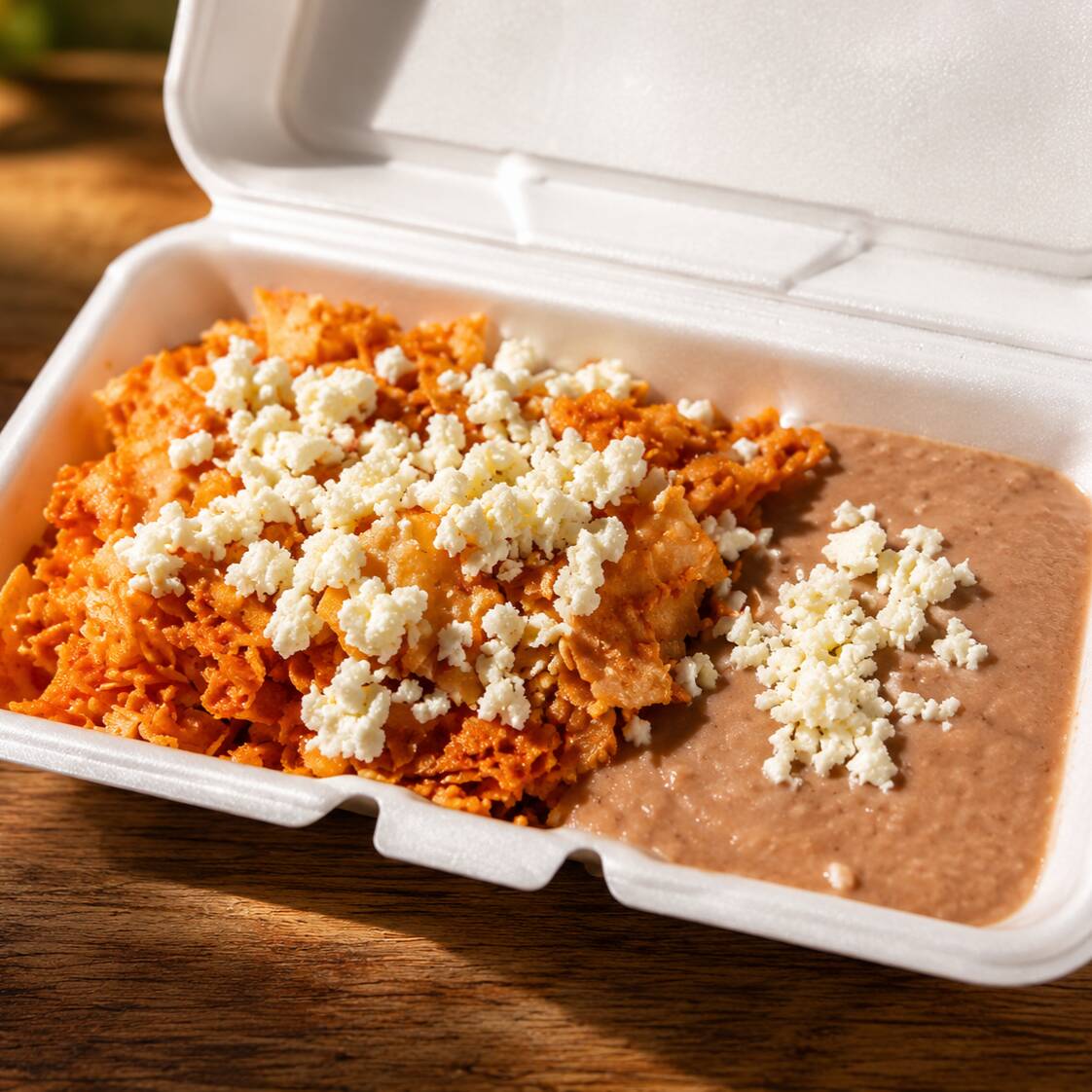 Combo chilaquiles & café