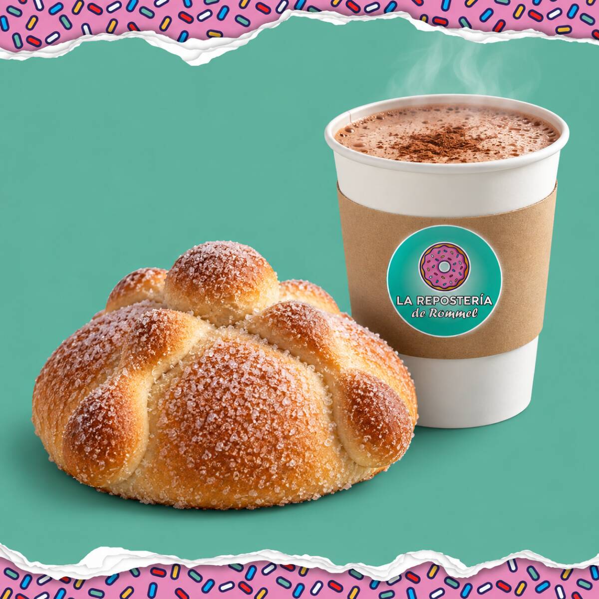 Pan de Muerto + Chocolate Caliente