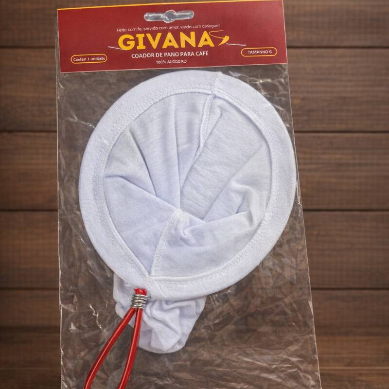Coador para café tamanho G - 100% Algodão