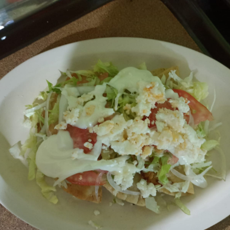 Orden de Tacos Dorados.
