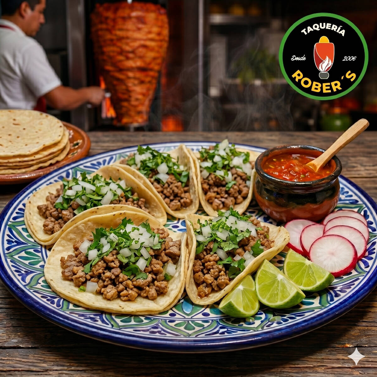 Bistec 5 Tacos