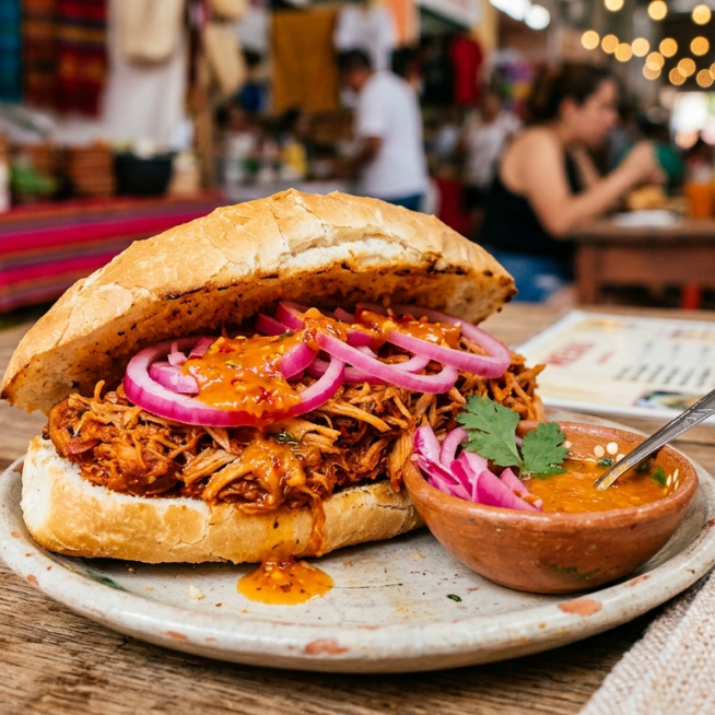Sandwich cochinita