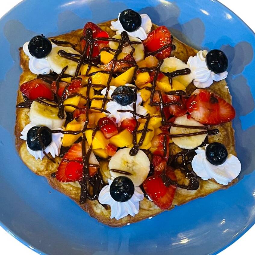 Waffle Frutado