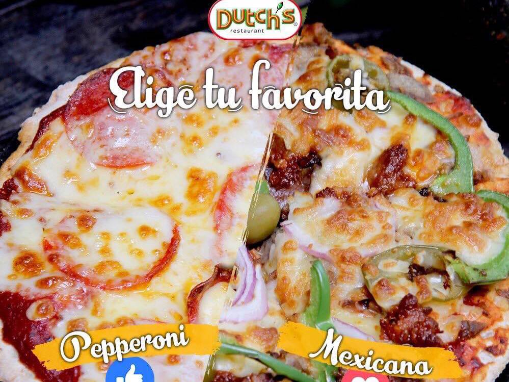 Pizza de Pepperoni y Champiñones Chica