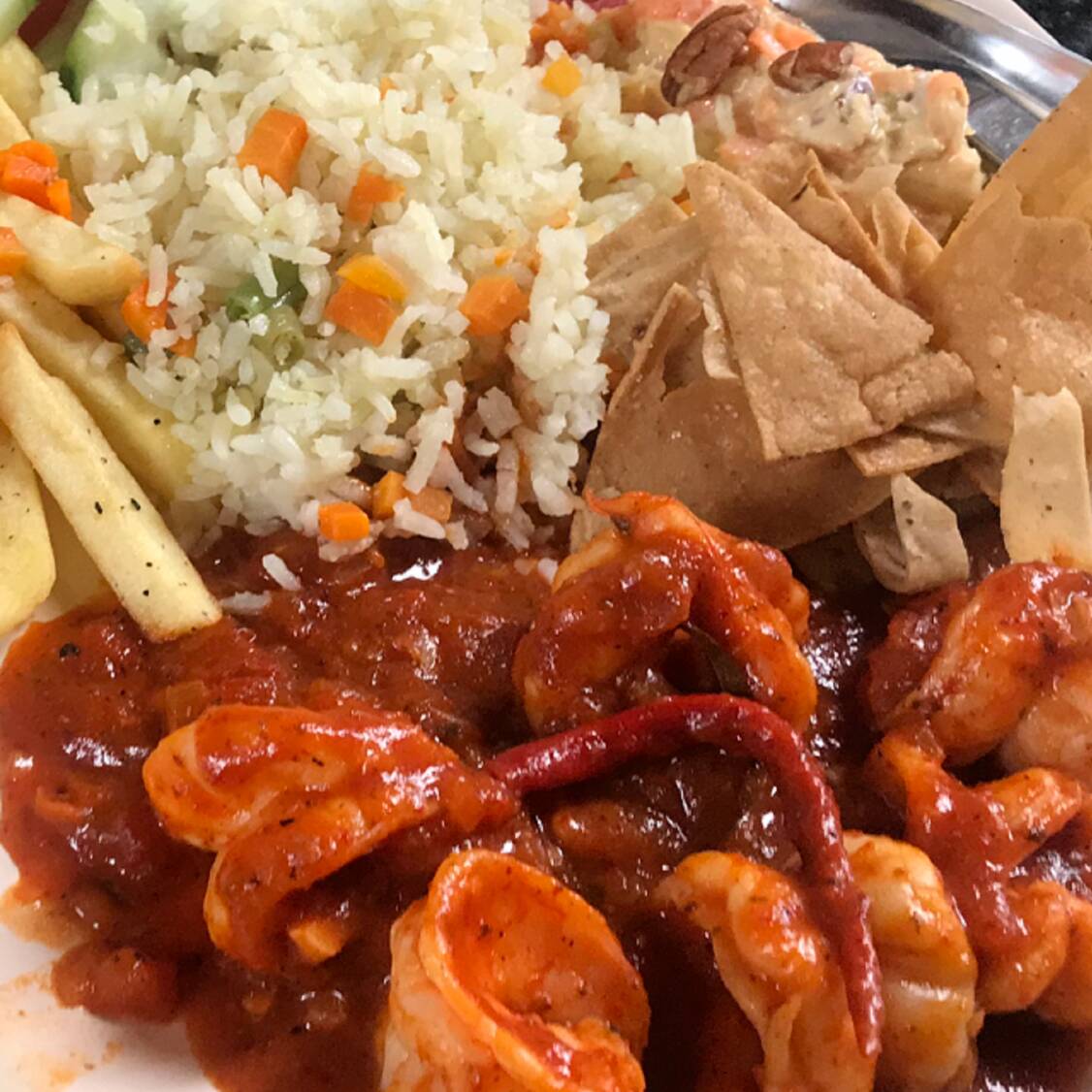 Camarones a la Diabla